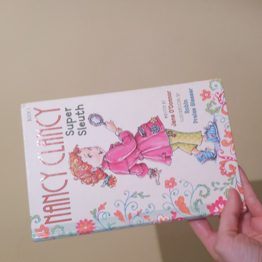 Nancy Clancy Super Sleuth (Book #1) by Jane O'Connor Hardcover Book